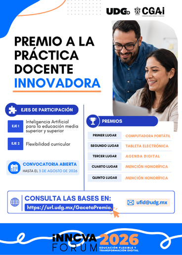 Premio a la Práctica Docente Innovadora