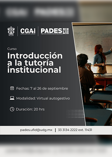Introducción a la tutoría institucional